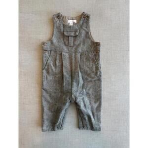 Patachou Boys Wool Overalls Size 6 Months